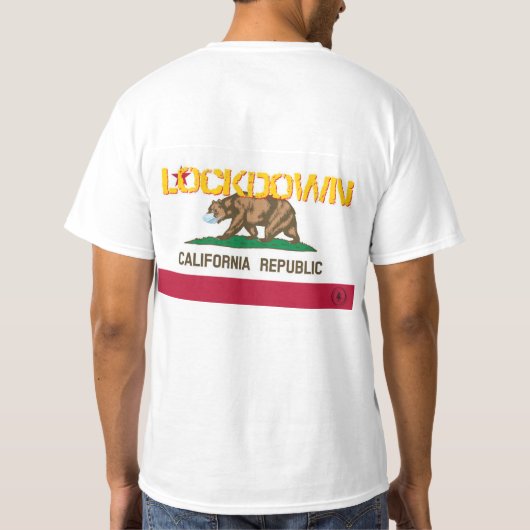 California Lockdown T-shirt (Achterkant)