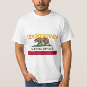 California Lockdown T-shirt (Voorkant)