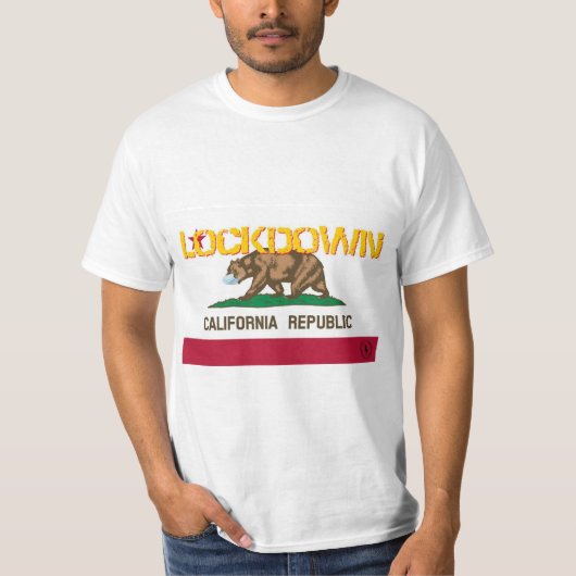 California Lockdown T-shirt (Voorkant)
