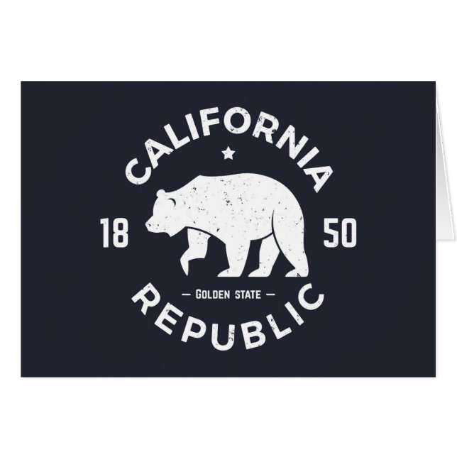 California Logo | De Golden-staat (Voorkant Horizontaal)