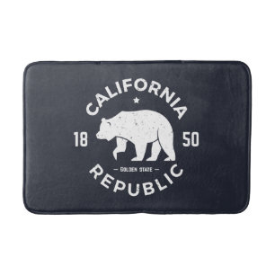 California Logo   De Golden-staat Badmat