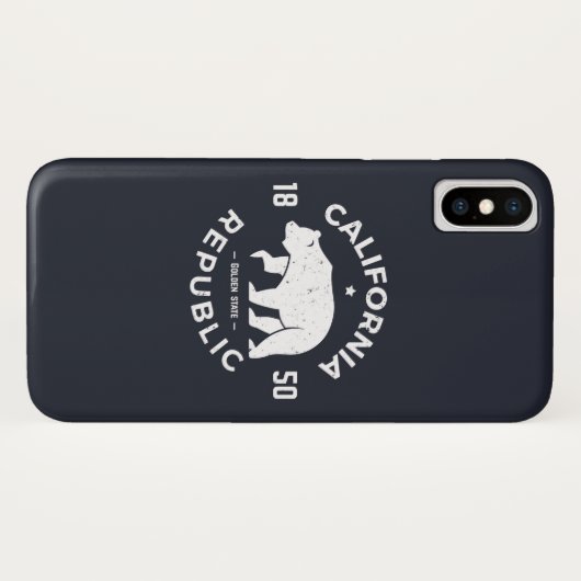 California Logo | De Golden-staat Case-Mate iPhone Case (Achterkant (horizontaal))