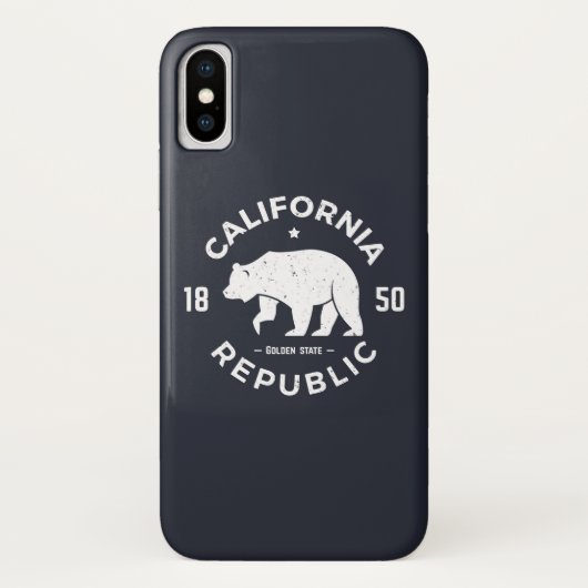 California Logo | De Golden-staat Case-Mate iPhone Case (Achterkant)