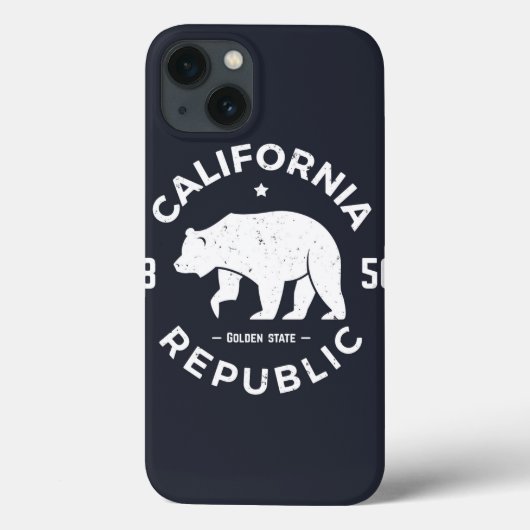 California Logo | De Golden-staat Case-Mate iPhone Case (Achterkant)