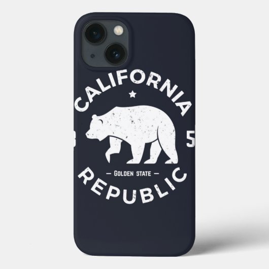 California Logo | De Golden-staat Case-Mate iPhone Case (Achterkant)