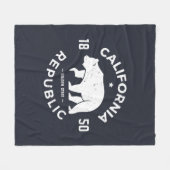 California Logo | De Golden-staat Fleece Deken (Voorkant (Horizontaal))