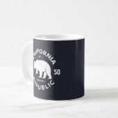 California Logo | De Golden-staat Koffiemok (Voorkant links)