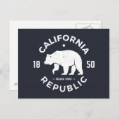 California Logo | Golden State Briefkaart (Voorkant / Achterkant)