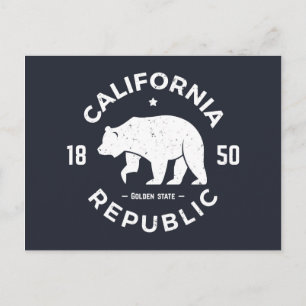 California Logo   Golden State Briefkaart