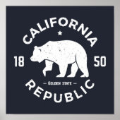California Logo | Golden State Poster (Voorkant)
