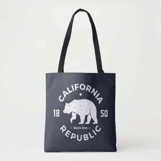 California Logo | Gouden Staat 2 Tote Bag (Voorkant)