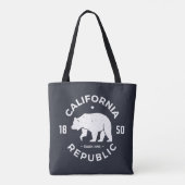 California Logo | Gouden Staat 2 Tote Bag (Achterkant)