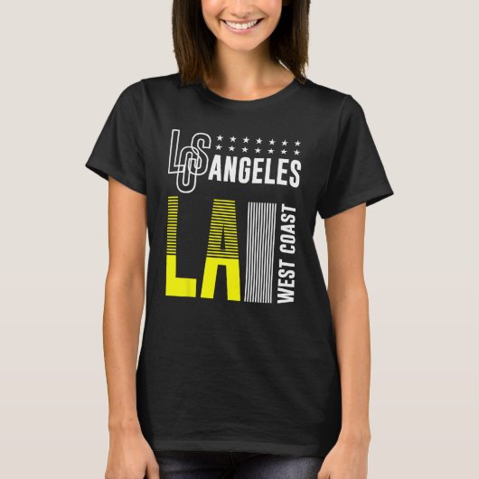 California Los Angeles West Urban T-shirt (Voorkant)