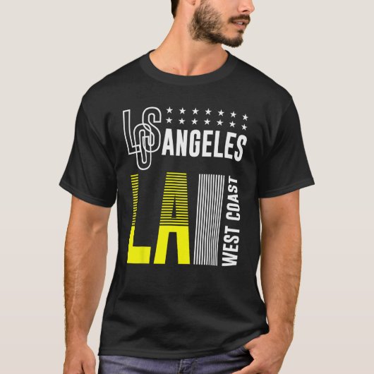 California Los Angeles West Urban T-shirt (Voorkant)