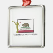 CALIFORNIA LOS ANGELS MISSIE LDS CTR METALEN ORNAMENT (Links)