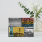 California Love. Briefkaart (Staand voorkant)