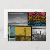 California Love. Briefkaart (Voorkant / Achterkant)