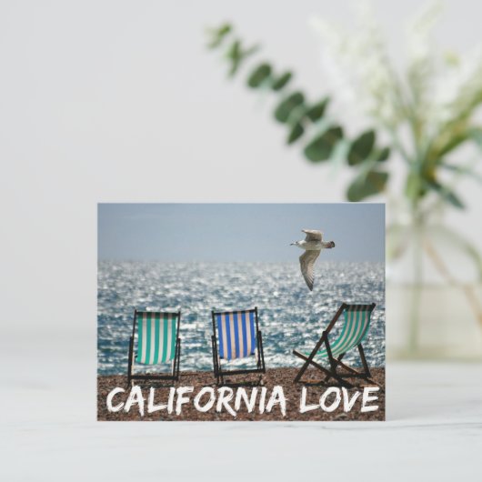 California Love Briefkaart (Staand voorkant)
