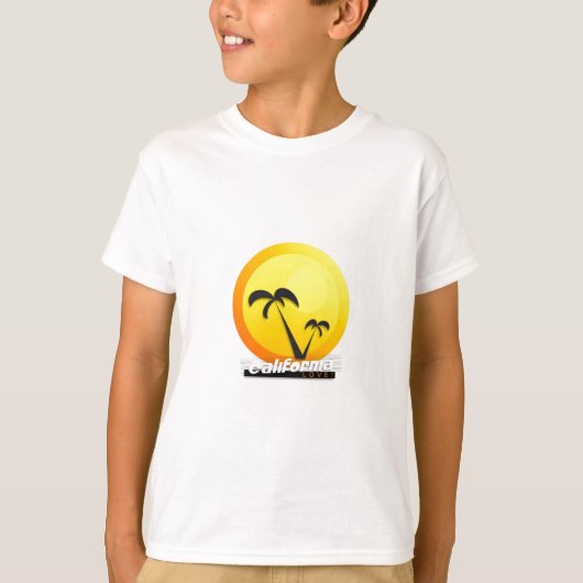 California Love T-shirt (Voorkant)