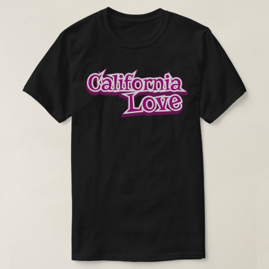 California Love T-shirt (Design voorkant)