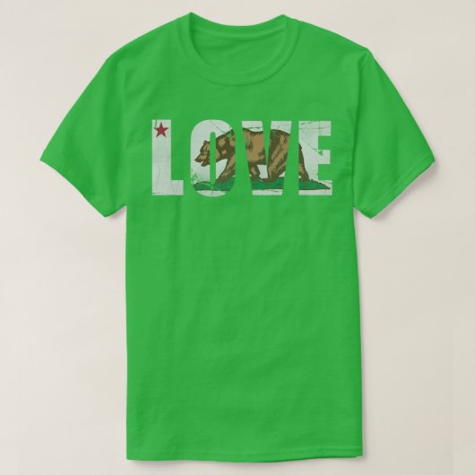 California Love T-shirt (Design voorkant)