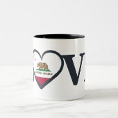 California Love Tweekleurige Koffiemok (Center)
