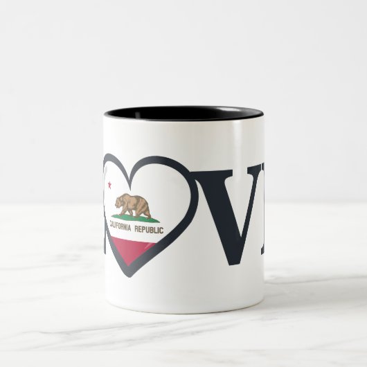 California Love Tweekleurige Koffiemok (Center)