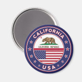 California Magneet (Voorkant / Achterkant)