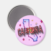 CALIFORNIA MAGNEET (Voorkant / Achterkant)