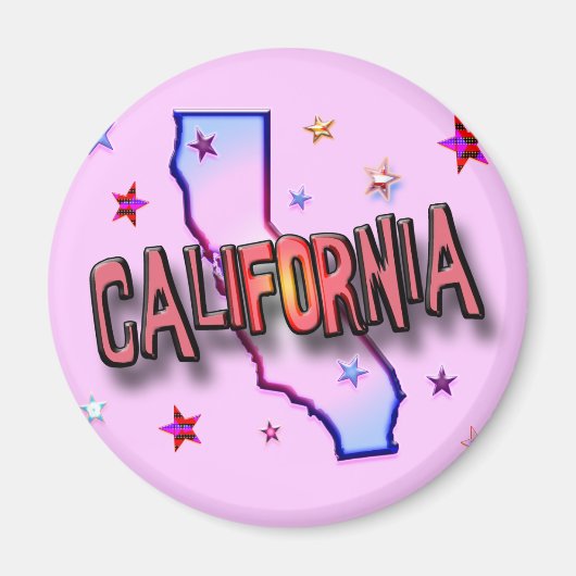 CALIFORNIA MAGNEET (Voorkant)