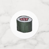 California Maki Roll Sushi Japans voedsel Confetti (Kleine voorkant)