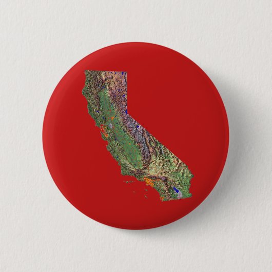 California Map Button (Voorkant)