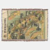California Map Deken (Voorkant)