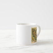 California Map Espresso Kop (Voorkant rechts)