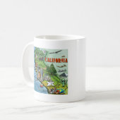 California Map Koffiemok (Voorkant links)
