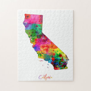 California Map Legpuzzel
