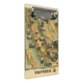 California Map Mini Klembord (Schuin)