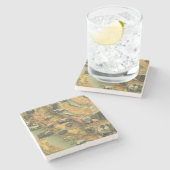 California Map Stenen Onderzetter (Zijkant)