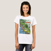California Map T-shirt (Voorkant volledig)