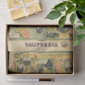 California Map Tissuepapier (Geschenk)