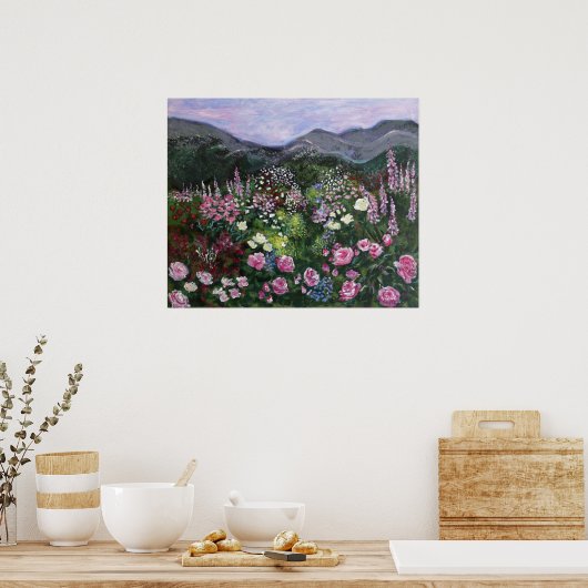 California Meadow Poster (Keuken)