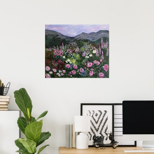 California Meadow Poster (Thuiskantoor)