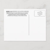 California Memorial Stadium, UC Berkeley, 1966 Briefkaart (Achterkant)