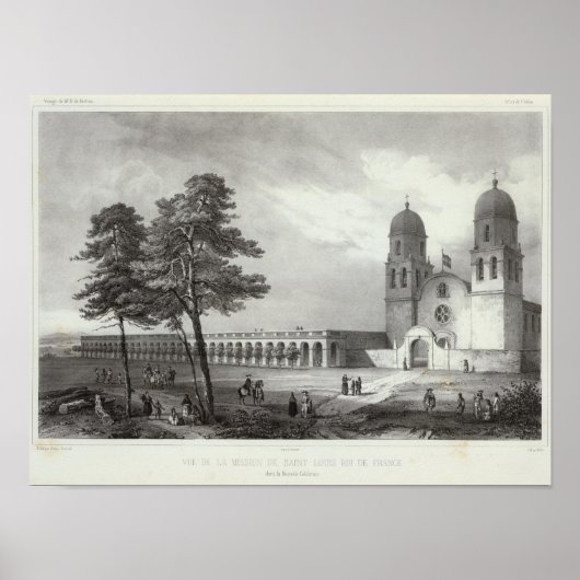 California Mission Poster (Voorkant)