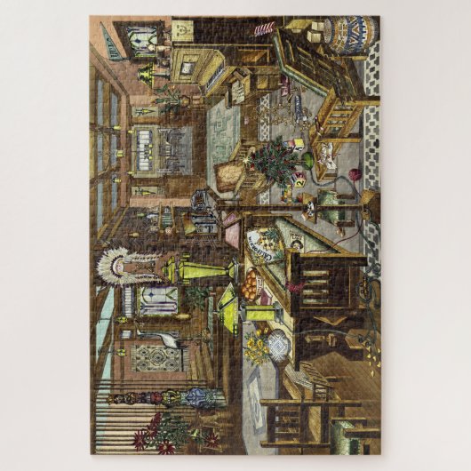  California Mission Style Interior Legpuzzel (Verticaal)