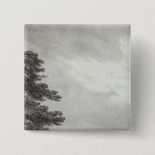 California Mission Vierkante Button 5,1 Cm (Voorkant)