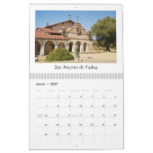 California Missions Calendar Kalender (Mar 2027)