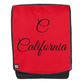California Monogram Rugtassen (Voorkant)