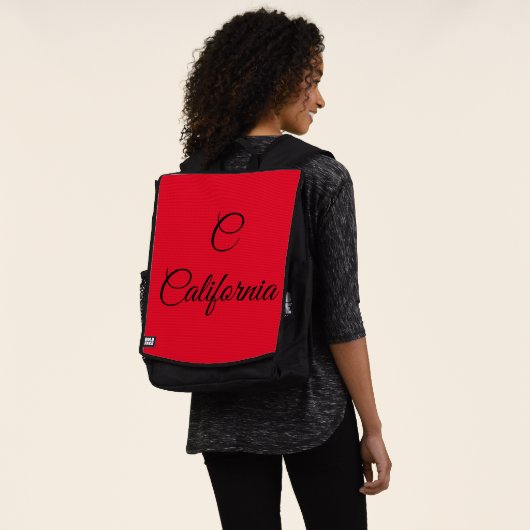 California Monogram Rugtassen (Gedragen)