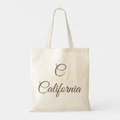 California Monogram Tote Bag (Achterkant)